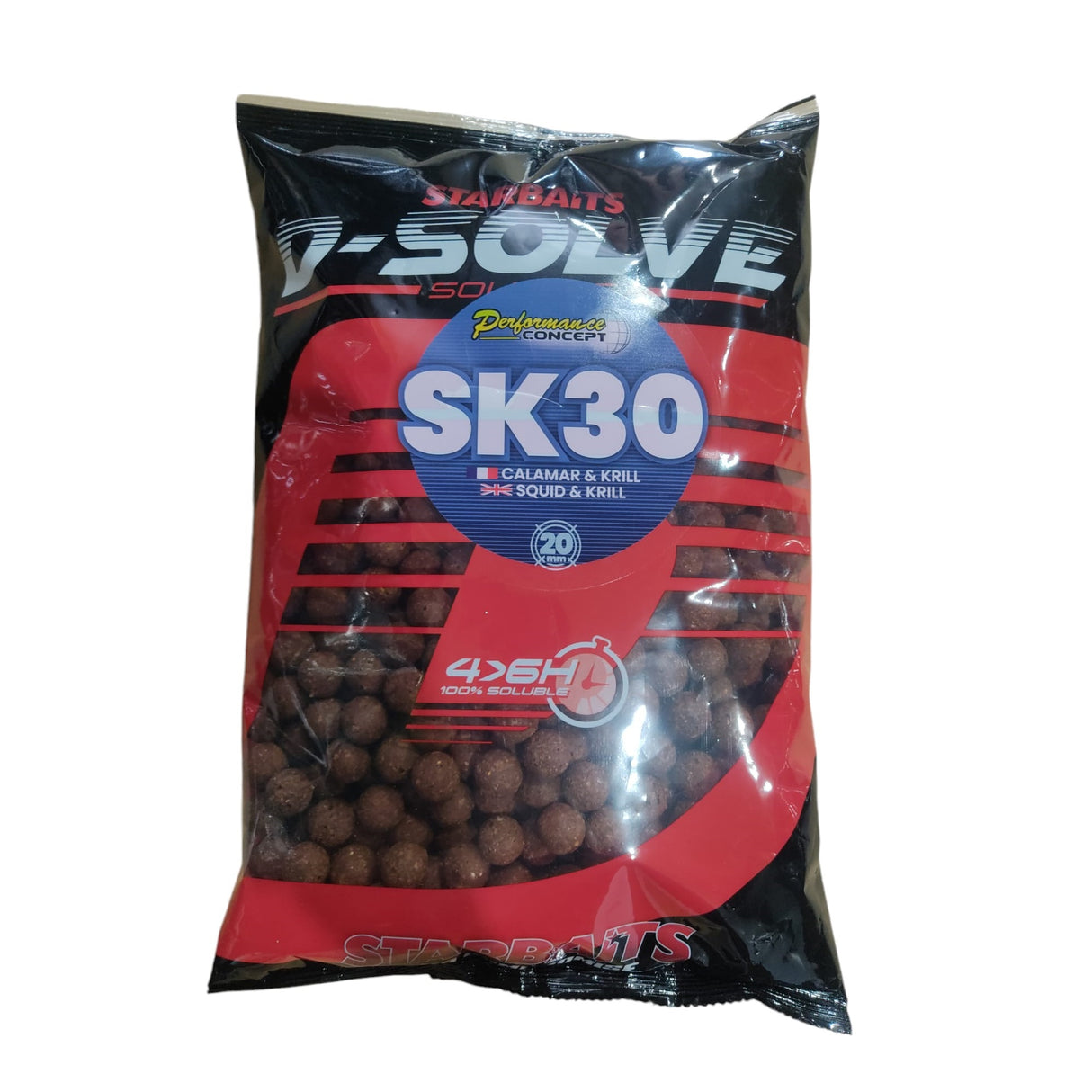 Boilies Starbaits Solubile SK30 20 mm 2,5 kg