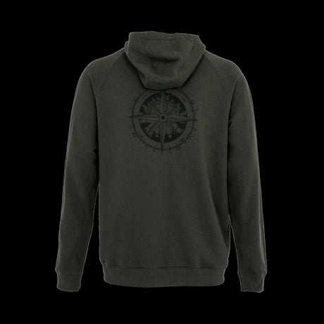 Sudadera Avid Carp Bearing Verde con cremallera - Tienda Carpfishing