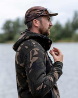Sudadera Fox Prem Sherpa con capucha y cremallera - Tienda Carpfishing