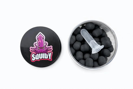 Wafters Dumbells Tactica Baits Squidy Negro 14 mm - Tienda Carpfishing