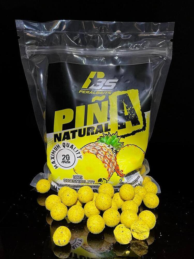 Boilies Peralbaits Pina Natural 20mm