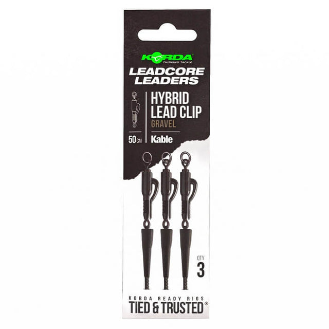 Leadcore Korda Lead Clip Kable Gravel 50 cm