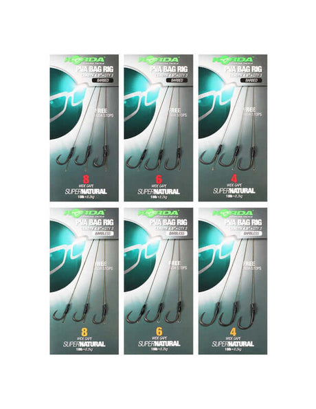 Anzuelos montados Korda Solidz PVA Wide Gape - Tienda Carpfishing