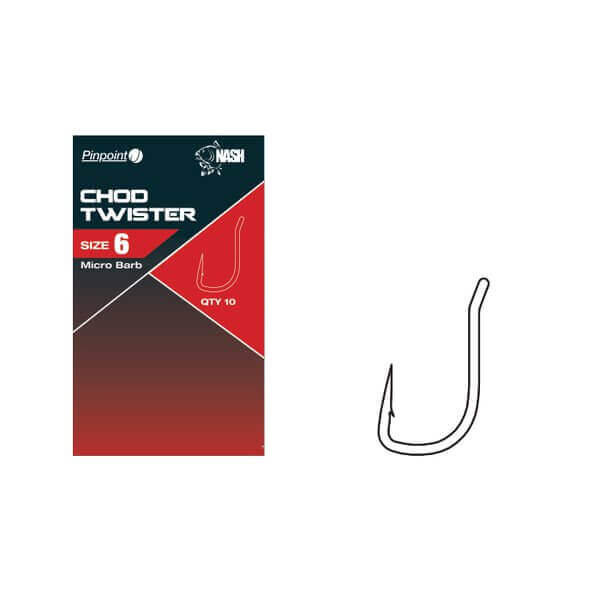 Anzuelos Nash Twister Chod Twister - Tienda Carpfishing