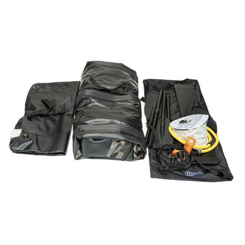 barca Raptor 270 X-Wide verde Airdeck - Tienda Carpfishing