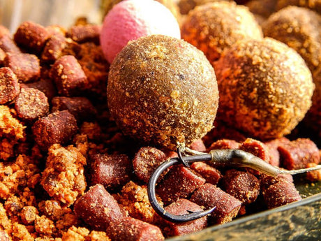 Boilies Pro Elite Baits Gold Antartic Krill 32 mm - Tienda Carpfishing