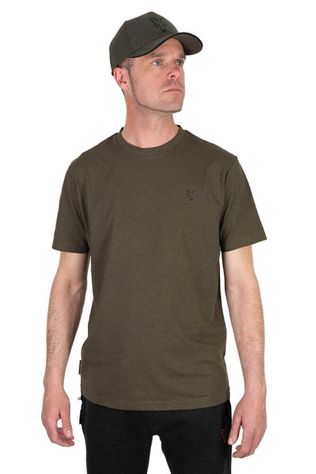 Camiseta Fox Collection T Verde y Negra - Tienda Carpfishing