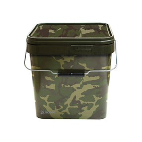 Cubo Sonik Square Camo 17 Litros - Tienda Carpfishing