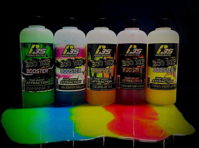 Dip Eco Booster Peralbaits Banana Piña 500 ml - Tienda Carpfishing