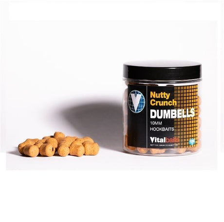 Dumbells Hook Baits Vitalbaits Nutty Crunch 10 mm - Tienda Carpfishing