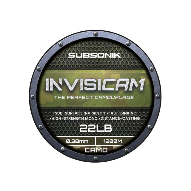 Hilo Sonik Subsonik Invisicam 1200 m - Tienda Carpfishing