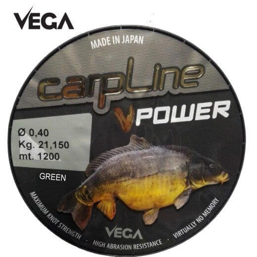 Hilo Vega Power Verde 1000 m - Tienda Carpfishing