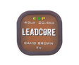 Leadcore ESP Marrón 45 lb / 7 m - Tienda Carpfishing