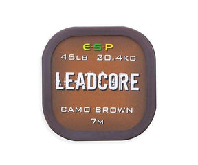 Leadcore ESP Marrón 45 lb / 7 m - Tienda Carpfishing