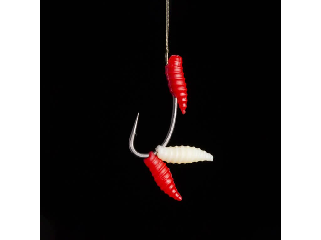 Maggot Floating Nash Rojo - Blanco - Tienda Carpfishing