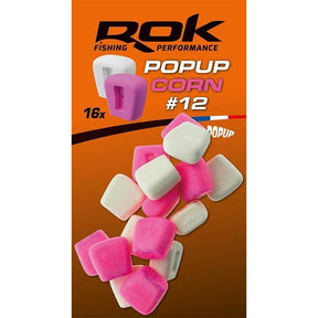 Maíz Pop up Rok Fishing Rosa/Blanco 12 - Tienda Carpfishing