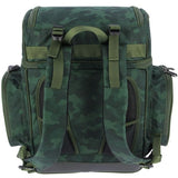 Mochila Multi - Pocket NGT Camo Verde - Tienda Carpfishing