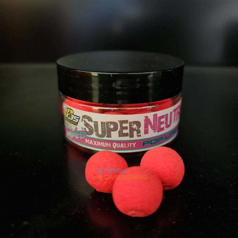 Pop ups Peralbaits Super Neutro Naranja Fluoro 15 mm - Tienda Carpfishing