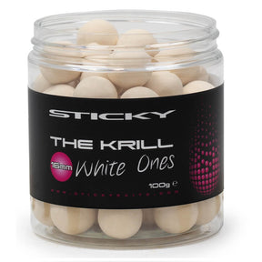 Pop Ups Sticky Krill Blanco 14 mm - Tienda Carpfishing