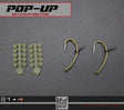 Pop Ups Stoppers verde Trybion - Tienda Carpfishing