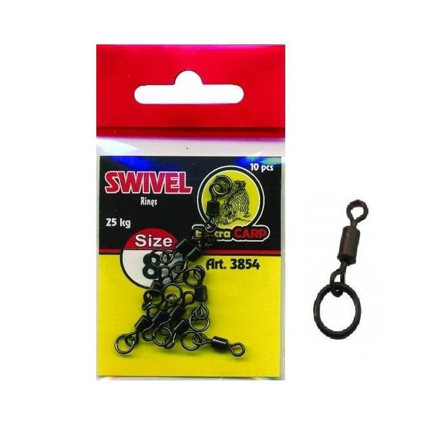 Quitavueltas con anilla Extra Carp 8 - Tienda Carpfishing