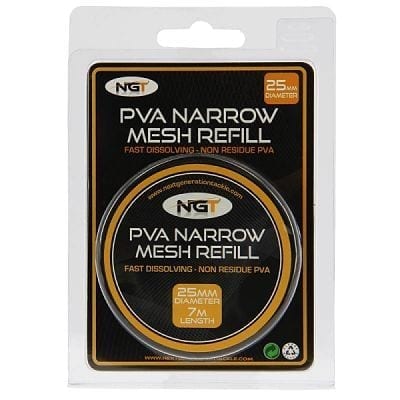 Recambio de malla PVA de 25 mm NGT - Tienda Carpfishing