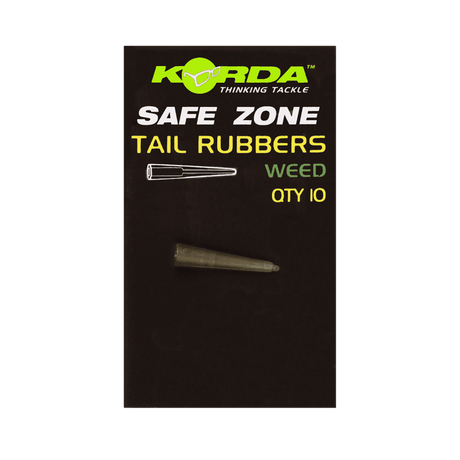 Tail Rubbers Korda Verde - Tienda Carpfishing