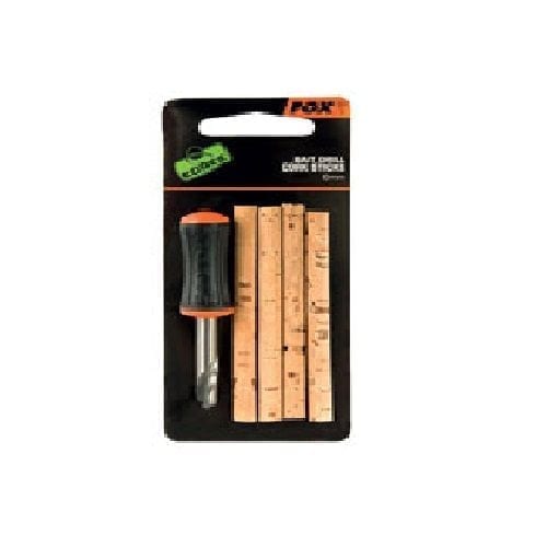 Taladro 6 mm + 4 barras de corcho Fox - Tienda Carpfishing