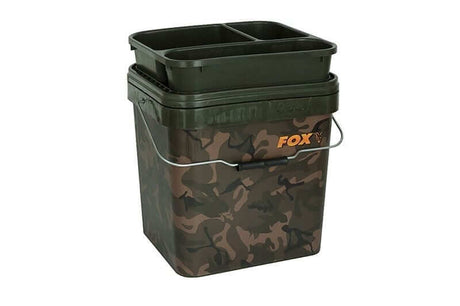 Tapadera organizadora para cubo 17 litros Fox - Tienda Carpfishing