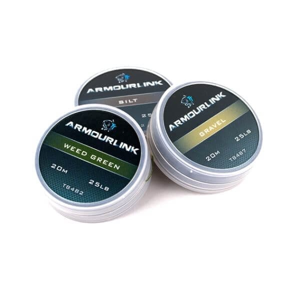 Trenzado Nash Armoulink Marrón 20 m - Tienda Carpfishing