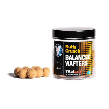 Wafters Vitalbaits Nutty Crunch 18 mm - Tienda Carpfishing
